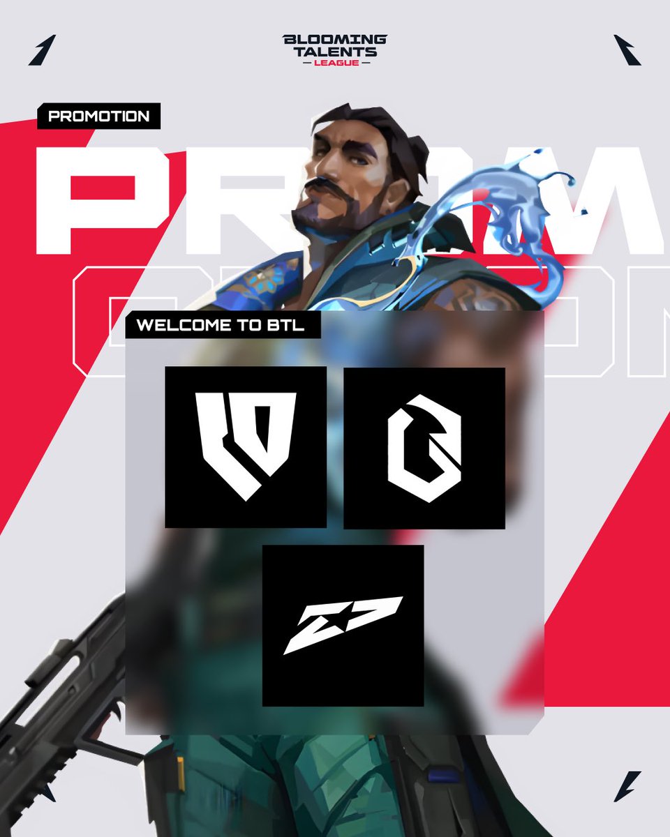 QLASH Eventi 🇮🇹 (@qlash_events) on Twitter photo 📣 Dal #Valorant Promotion di questo weekend sono 3 i team che si sono aggiudicati un posto in BTL 🔥
👏 Complimenti a
⚡️ <a href="/20starsEsports/">TwentyStars (20s) Esports</a>
⚡️ <a href="/LONETEAM_/">LONETEAM</a>
⚡️<a href="/GMBLERS_/">GMBLERS ESPORTS</a>
Welcome to #bloomingtalentsleague 🏆
#circuitotormenta 📣 Dal #Valorant Promotion di questo weekend sono 3 i team che si sono aggiudicati un posto in BTL 🔥
👏 Complimenti a
⚡️ <a href="/20starsEsports/">TwentyStars (20s) Esports</a>
⚡️ <a href="/LONETEAM_/">LONETEAM</a>
⚡️<a href="/GMBLERS_/">GMBLERS ESPORTS</a>
Welcome to #bloomingtalentsleague 🏆
#circuitotormenta