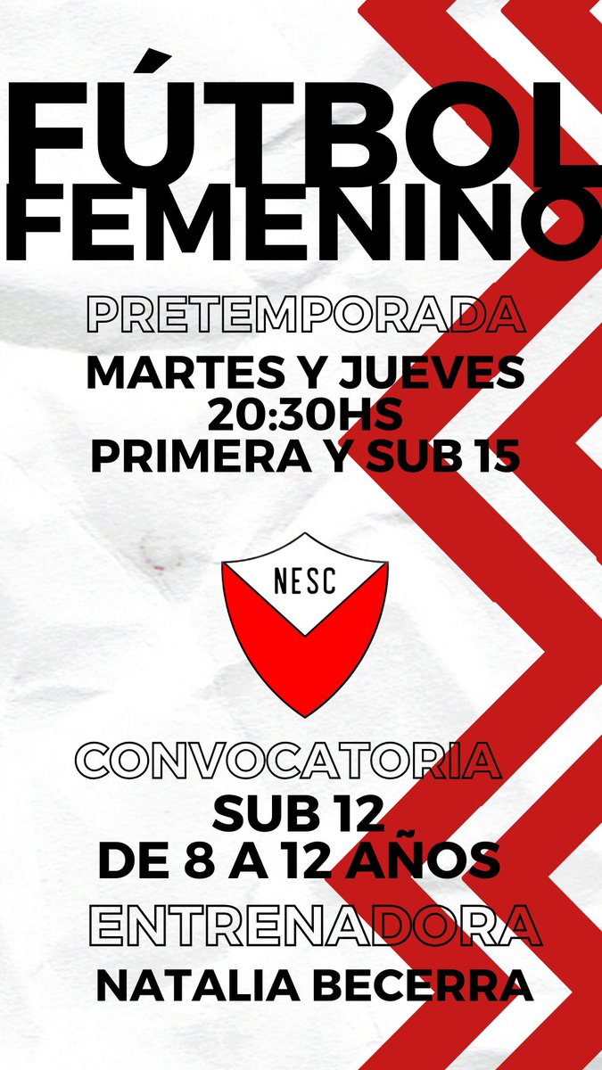 nescmt's tweet photo. ⚽️FUTBOL FEMENINO⚽️ https://t.co/xHdppOIotQ