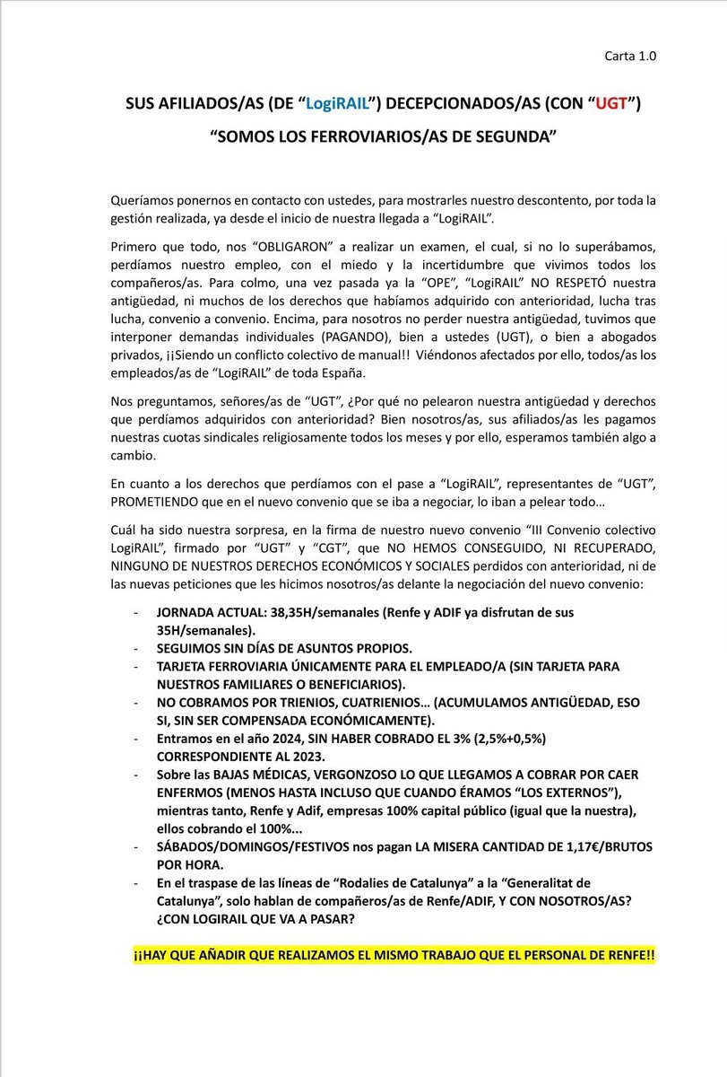 LogiRail trabajadores tweet media