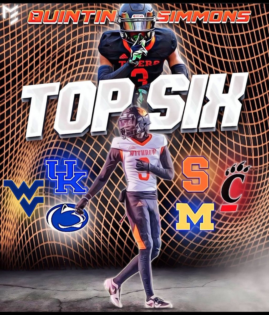 Qsimmmons3's tweet photo. Where’s HOME?🏡  @CoachBerry3211 @UKFootball @GoBearcatsFB @UMichFootball @CuseFootball @WestVirginiaU @PennStateFball https://t.co/YMZZ9RswdK