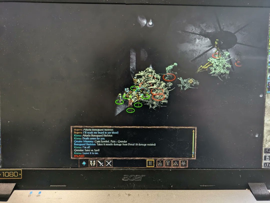 Jaconian's tweet image. We have a Game EXP article up for Icewind Dale: Enhanced Edition. It was like playing through a fun story while the DM was unable to control their anger issues towards the PCs.

stageselectstart.blogspot.com/2024/01/game-e…

#GameEXP #IcewindDaleEnhancedEdition #IcewindDale #StageSelectStart