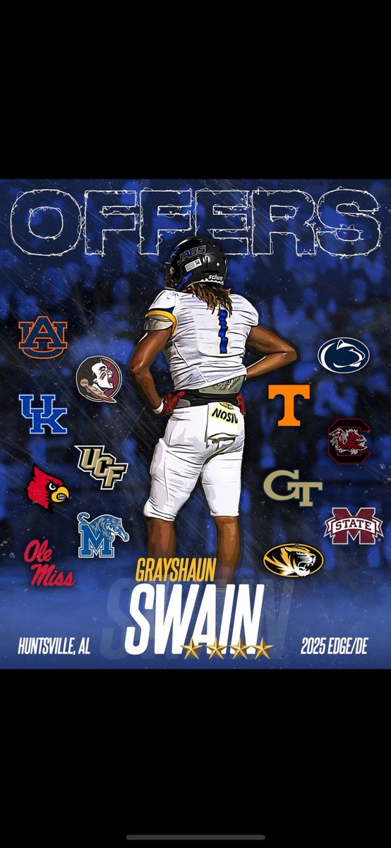 ⏳ @JemisonJags @DexPreps @GrindLab @RivalsFriedman @adamgorney @UnLockYourGame @BHoward_11 @JohnGarcia_Jr @ChadSimmons_ @HallTechSports1 @RivalsWoody @DemetricDWarren @SWiltfong247 @247Sports @ScoutFball @247recruiting @Andrew_Ivins @cpetagna247 @DownSouthFb1 @RocketCityPreps