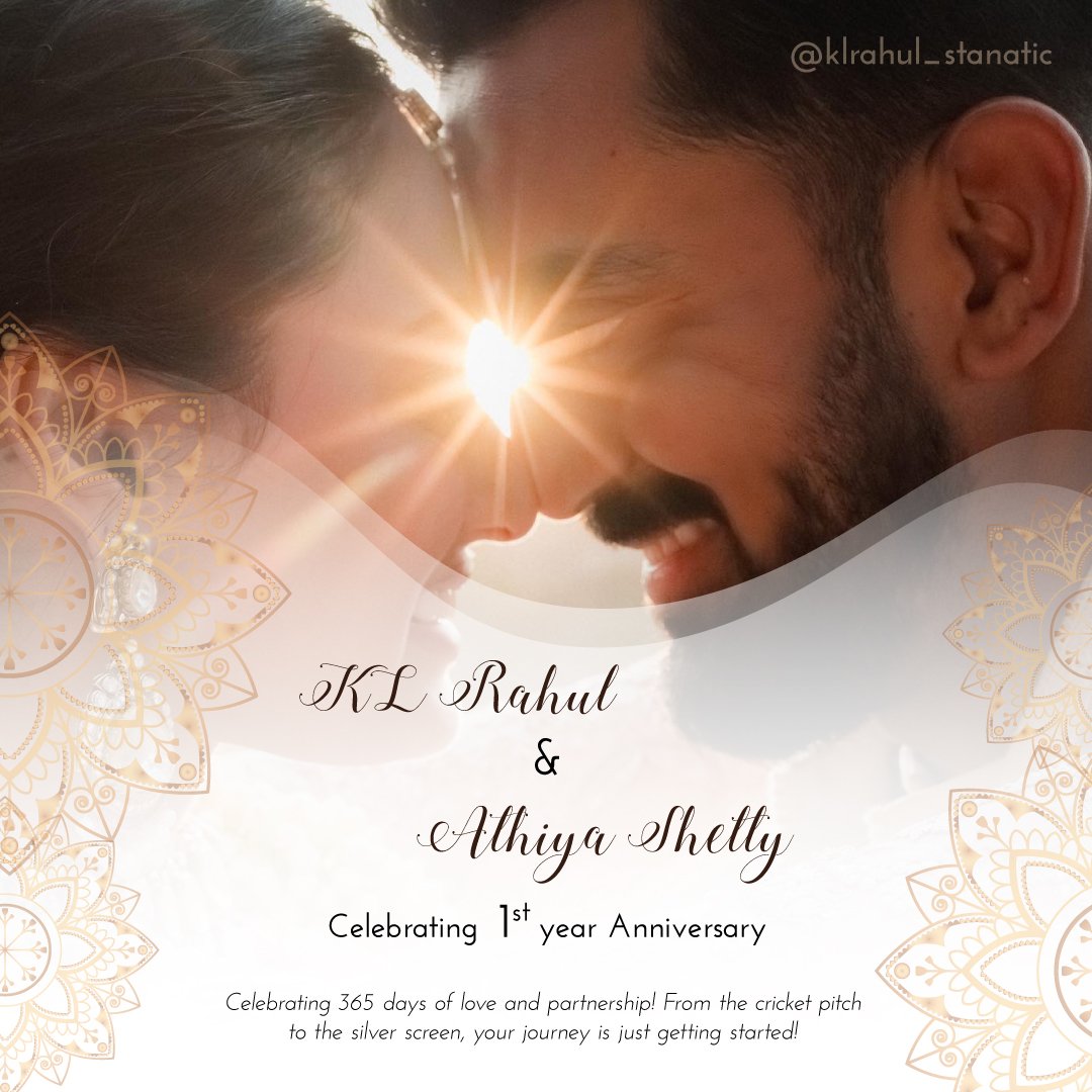 7171Imharish's tweet photo. “A year down, forever to go.”

Rahiyas' first year of togetherness ! 🧿🥹🫰🫶
Rahiyas' day : 23.01.2023 ! ❣

#klrahul  #athiyashetty #lomls #rahiya #memories #couples  #1stweddinganniversary #2024 #klrahulathiyashettywedding https://t.co/KTJpdkMu9k