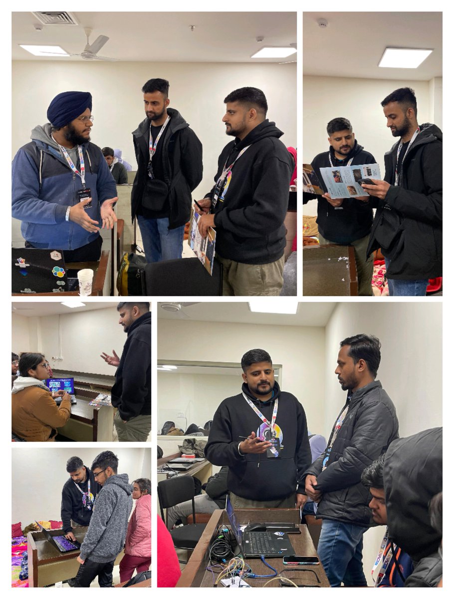 Tusharakhil's tweet image. Exciting weekend at @techackscu in Chandigarh as a Mentor &amp;amp; Judge! 🚀 Impressed by the brilliant projects from passionate coders. Kudos to all! 🔥

Thanks to the organizers for a fantastic event! Looking forward to the next one. Keep coding, keep innovating! 💻🌐 #Techacks4.0