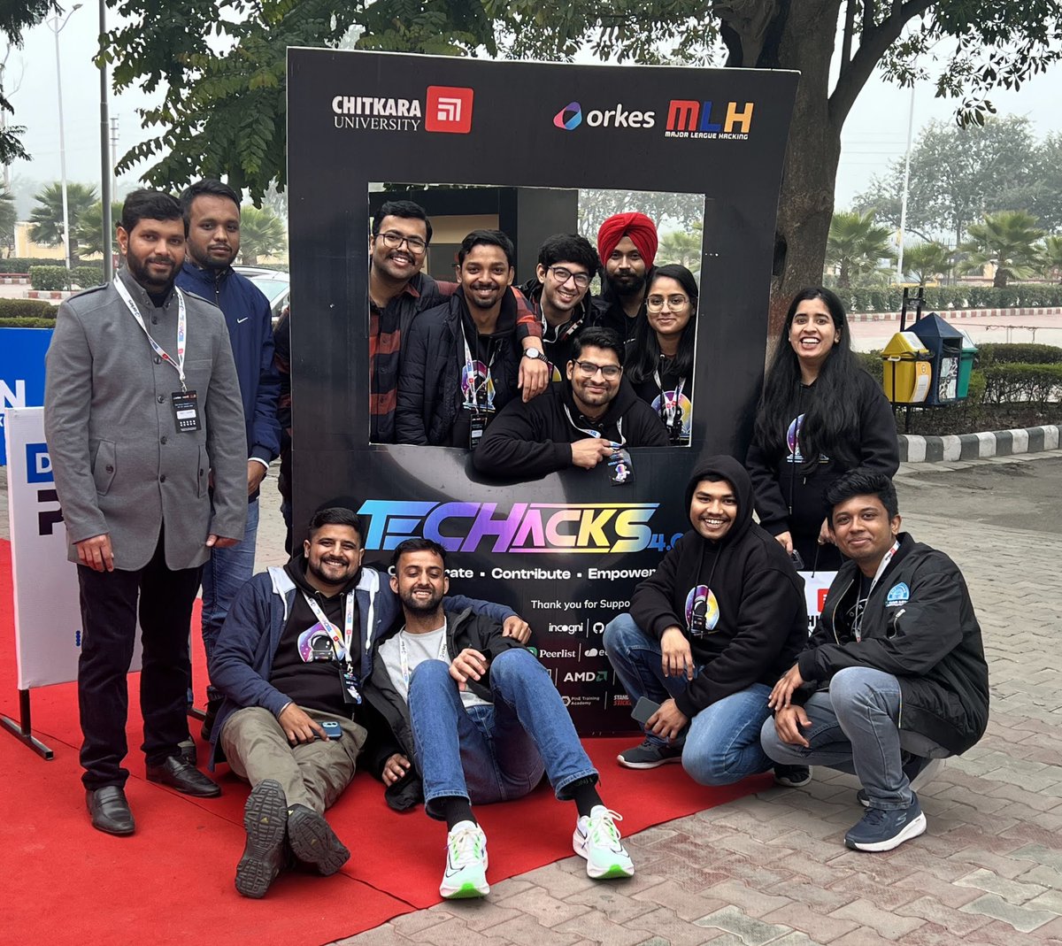 Tusharakhil's tweet image. Exciting weekend at @techackscu in Chandigarh as a Mentor &amp;amp; Judge! 🚀 Impressed by the brilliant projects from passionate coders. Kudos to all! 🔥

Thanks to the organizers for a fantastic event! Looking forward to the next one. Keep coding, keep innovating! 💻🌐 #Techacks4.0