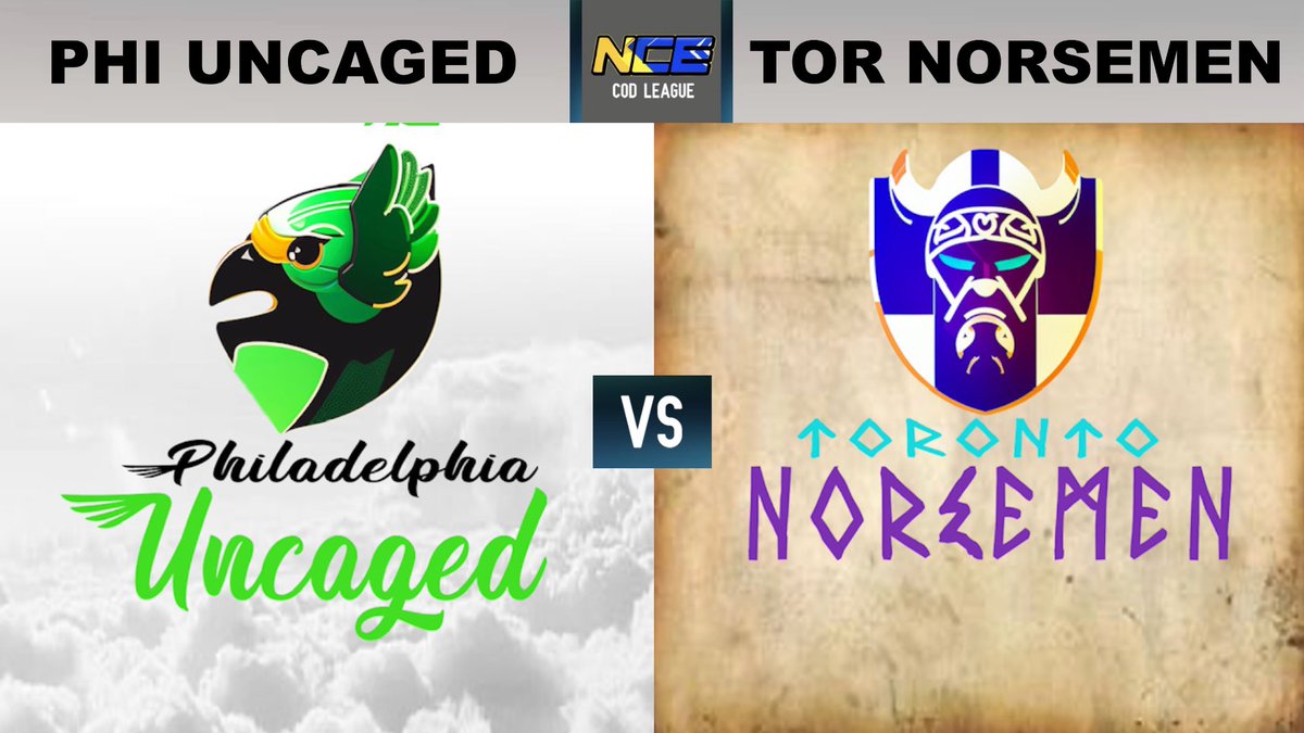 Only 1 Will Continue on in the Tournament! 

<a href="/TeamUnVanquish/">Team UnVanquished</a>’s PHI Uncaged

VS

<a href="/1Gudge/">Gudge</a>’s Toronto Norsemen

@ 8:30 EST