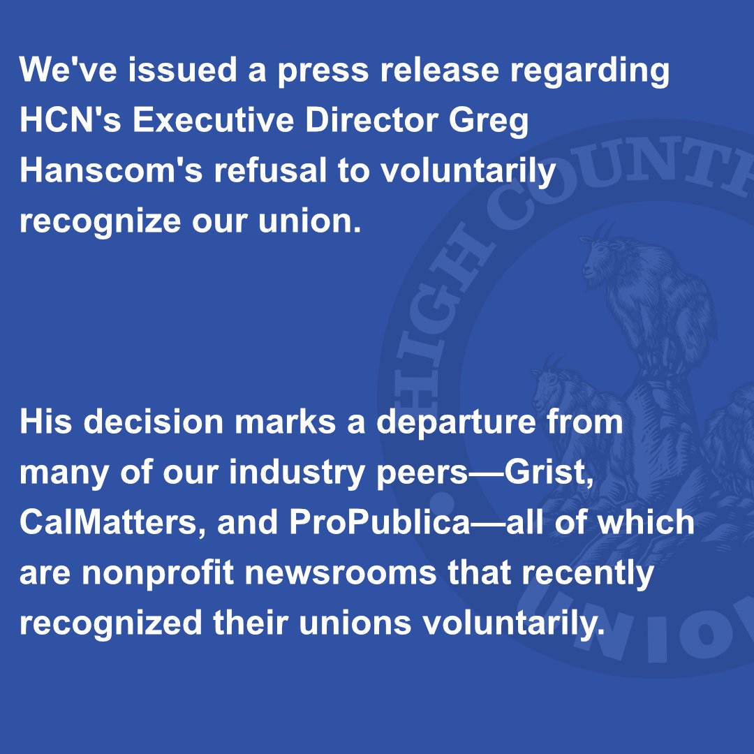 Read the full statement: hcnunion.org/2024/01/19/pre…