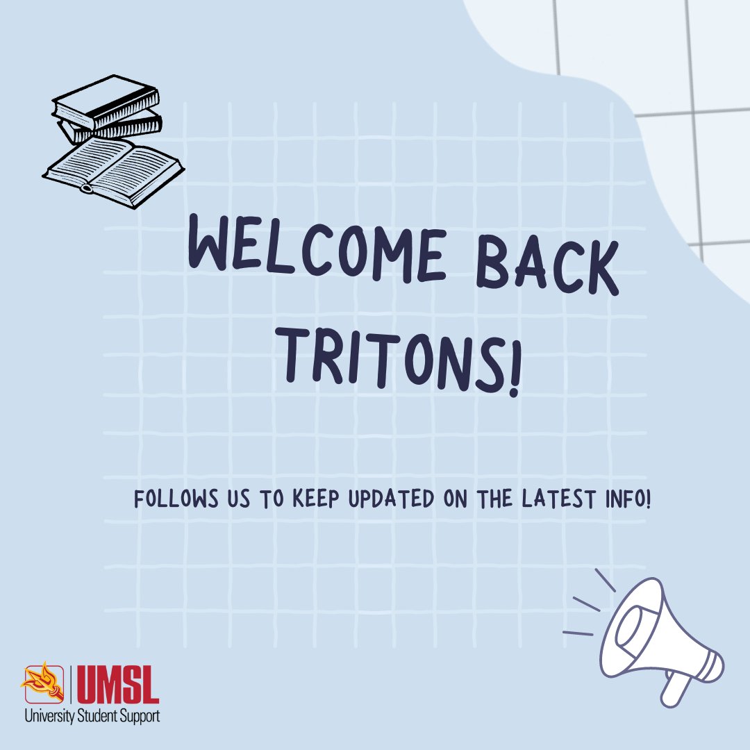 Welcome back Tritons! We look forward to seeing you back on campus, follow us for more information throughout the semester! 🔱