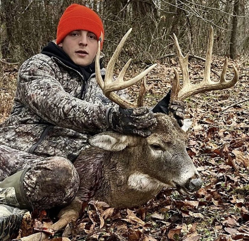Brodey took this stud in Coshocton county. What an awesome buck Brodey!! Congratulations!! #HuntOhio