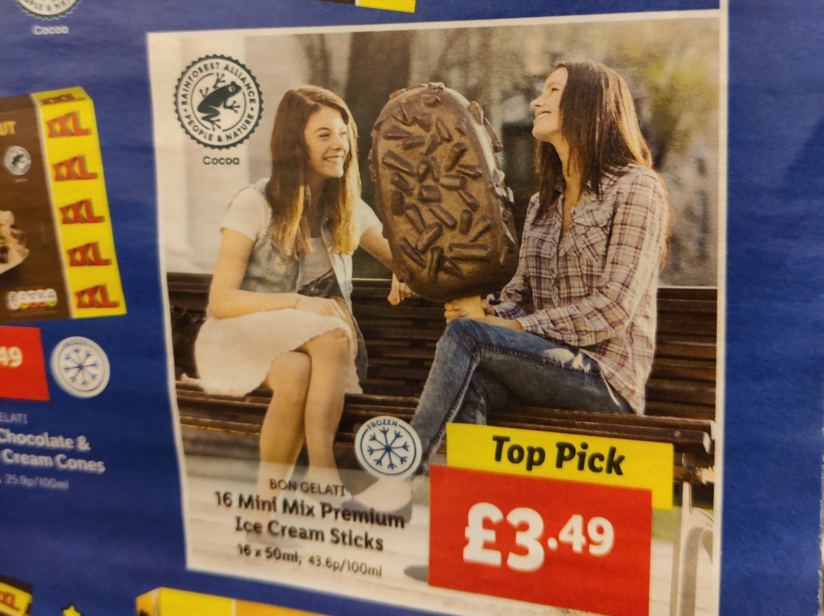 thomasorrus's tweet photo. @LidlGB  is this genuinely how big the ice-creams are? #lidl #giantfood #lookatthesizeofthatthing https://t.co/5zBipWsTxh