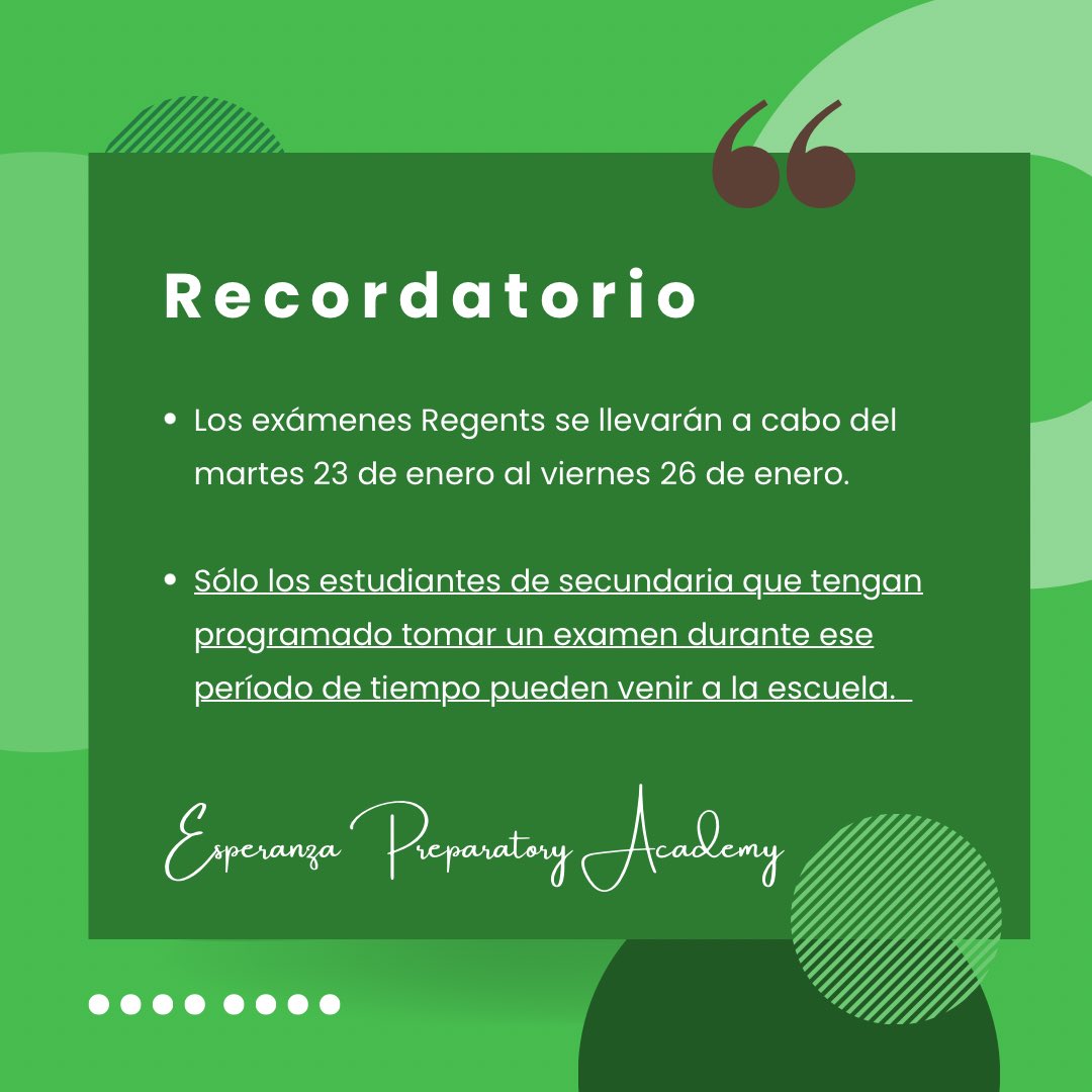 Esperanza Preparatory Magnet School tweet media