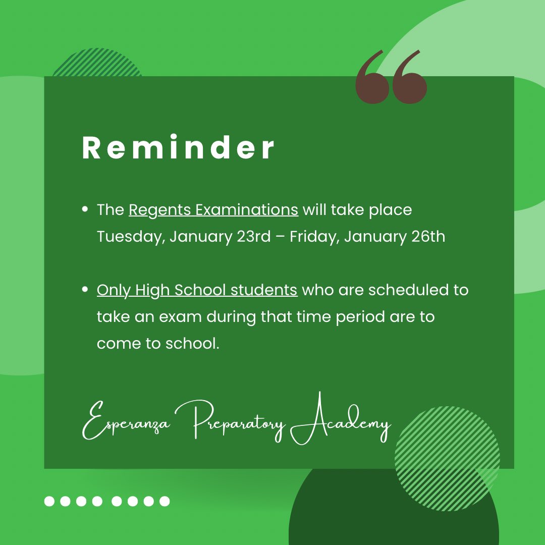 Esperanza Preparatory Magnet School tweet media