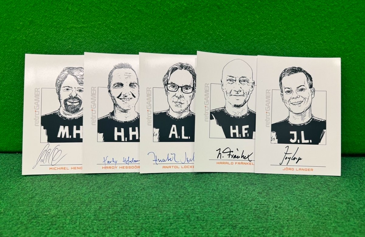 RetroGamer_de's tweet photo. Wir verlosen fünf Autogrammkarten der RETRO-GAMER-REDAKTION

Teilnahme: Beitrag LIKEN, TEILEN, FREUND MARKIEREN UND UNS FOLGEN!

BIS 28.01.24 um 18 Uhr. Rest: Bild

#gewinnspiel #gewinnen #verlosung #giveaway #retrogamer #magazin #lesen #reading #retro #retrogames #print #gaming https://t.co/ei9B948Cnp