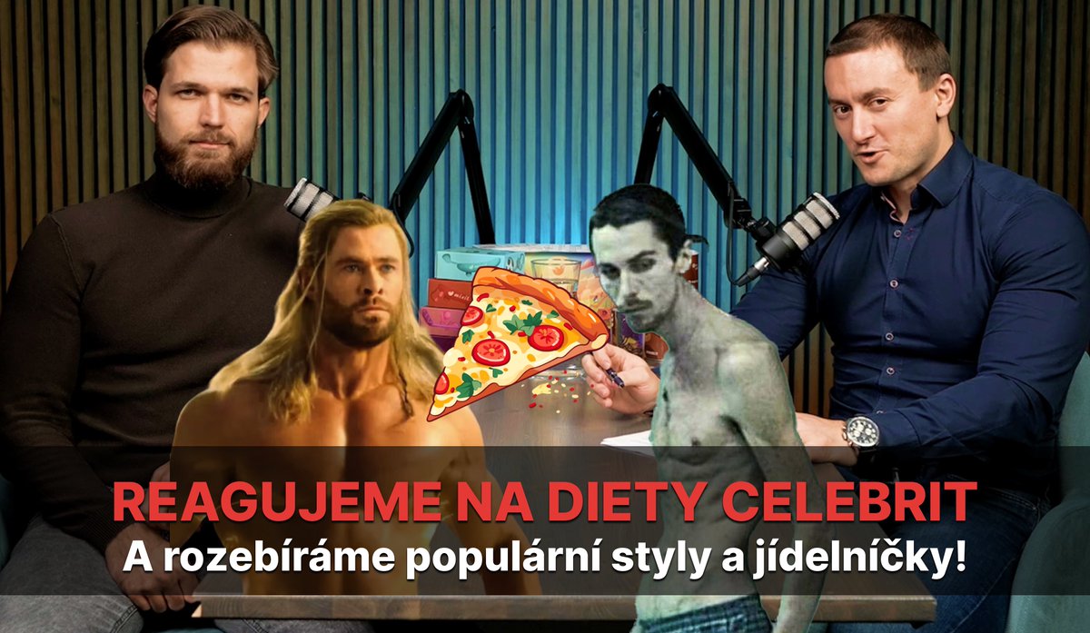 Milosval1's tweet photo. 🔥Nový díl je venku!
V dnešní epizodě IMV podcastu reagujeme na populární diety a jídelníčky celebrit!🎙️
#IMVpodcast https://t.co/Bk6OM1rISK