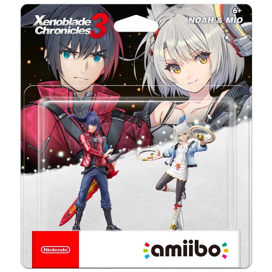 Heads up: Xenoblade Chronicles 3 Noah and Mio 2-Pack amiibo is still available at GameStop for $39.99 zdcs.link/o8K20