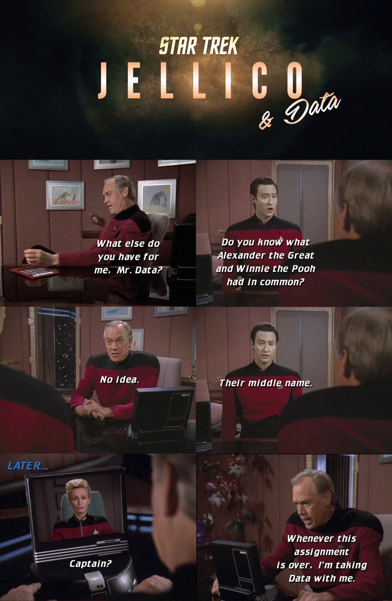 Narrator: This assignment will never be over... #StarTrek #JellicoTrek #StarTrekTNG