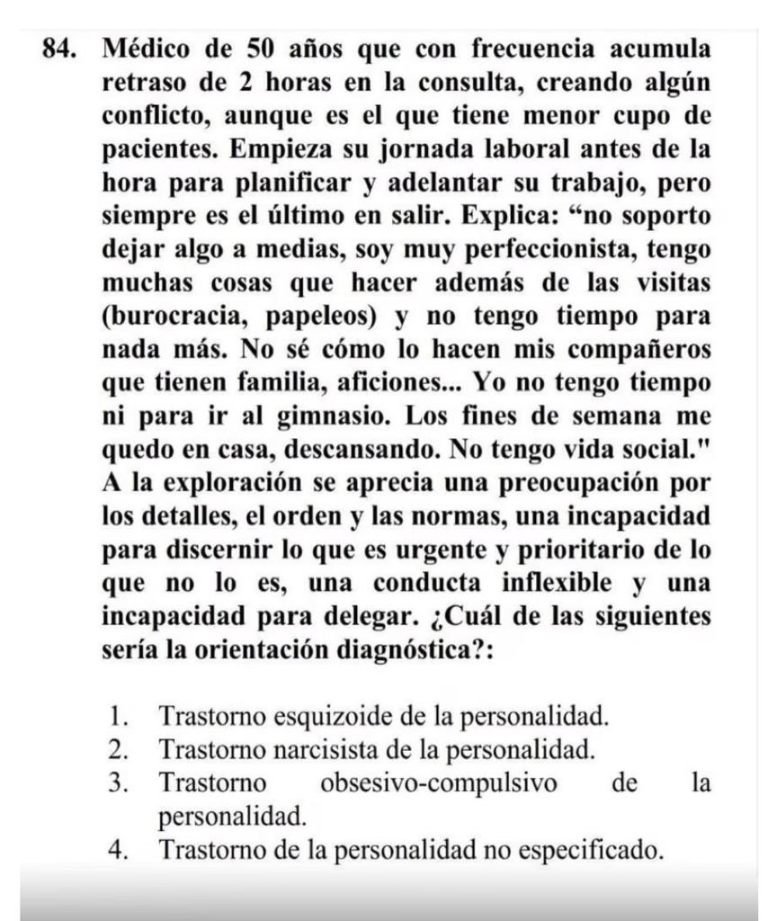 ccarballo50's tweet photo. Vergonzosa pregunta en el examen MIR de este año:  Si este es el futuro de atención primaria que les presentamos a nuestros jóvenes médicos,vamos apañados. Luego diremos que no hay médicos que quieran hacer primaria. Nos pegamos un tiro en el pie...una pena.

Lean y lloren. https://t.co/SfCp2wg5kq