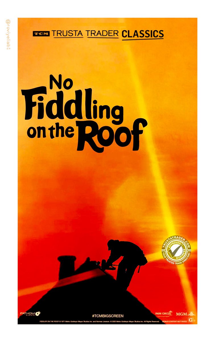 One Minute Brief of the Day:
Create posters to advertise #RoofRepairs @OneMinuteBriefs @TrustATrader #Advertising