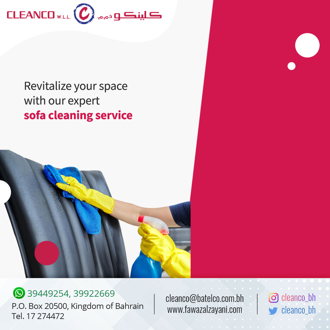 Cleanco_bh's tweet photo. Revitalize your space with our #expert #sofacleaning service. #Cleanco #Bahrain. Book now: 39449254, 39922669
#SofaCleaning #CarpetCleaning #CurtainCleaning #DeepCleaning #CleanHome #CleaningCompany #FloorCleaning #Housekeeping #CleaningProducts #ResidentialCleaning https://t.co/HEbb2x72x6