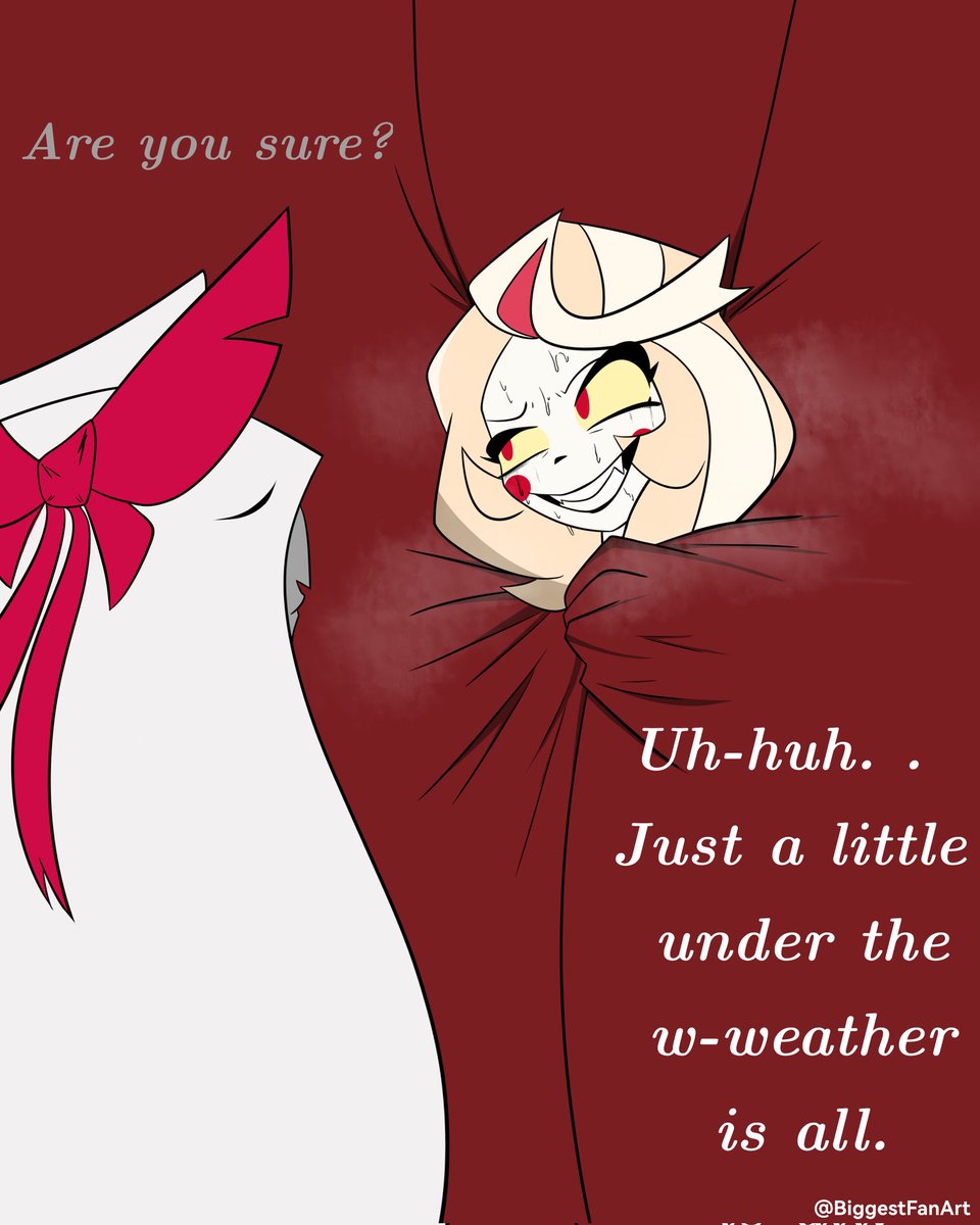 BiggestFanArt's tweet photo. Part 3/5 
#Charliemorningstar #HazbinHotel #Vaggie https://t.co/CE2Ietw4YR