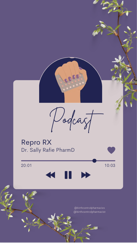 Timely topic discussions on reproductive health issues for pharmacy professionals with Dr. Sally Rafie. Brought to you by a Birth Control Pharmacist.

#birthcontrolpharmacist #birthcontrolpharmacies #birthcontroladvocacy #reprorx