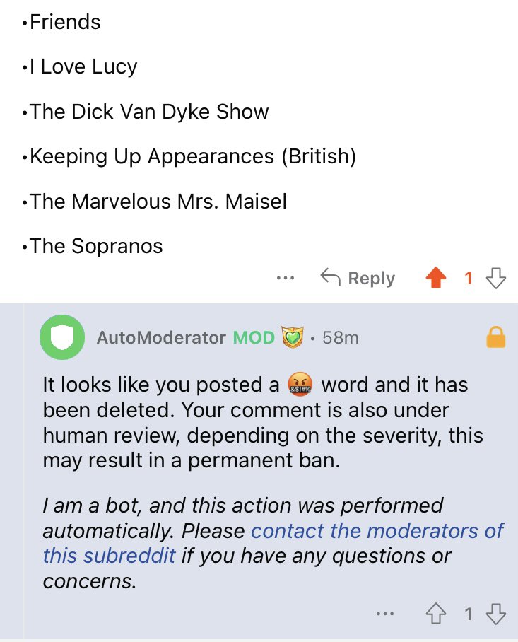 the4leafclover's tweet photo. Hey, @Reddit 
Your cry-baby Mods are everything. That’s wrong with social media. https://t.co/g1kiyCOpKx