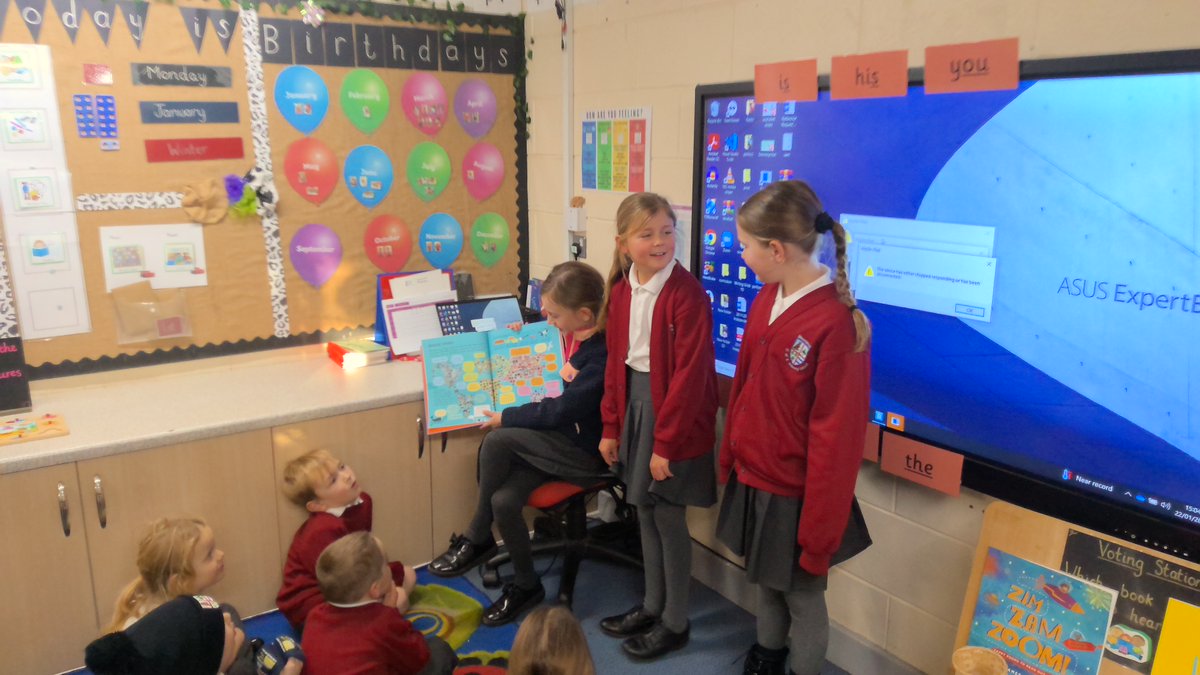 MeanwoodCe's tweet photo. As part of Diversity Week, our reading ambassadors are reading some brand new books promoting diversity to our Reception, Year 1 and Year 2 classes this week. #readingrolemodels #readingambassadors https://t.co/NfFKlDIE5K