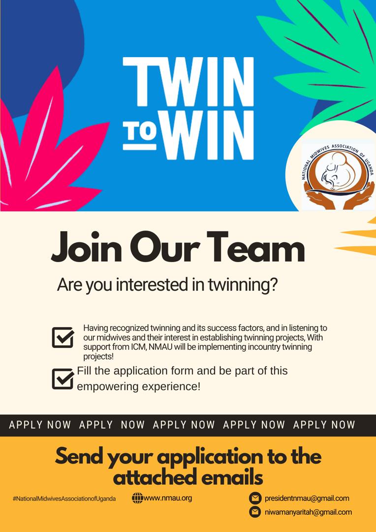 Twinning experts from Uganda will implement an in country Twin to Win Project. The in-country programme will run from January 2024 to November 2024. Send in applications to niwamanyaritah@gmail.com