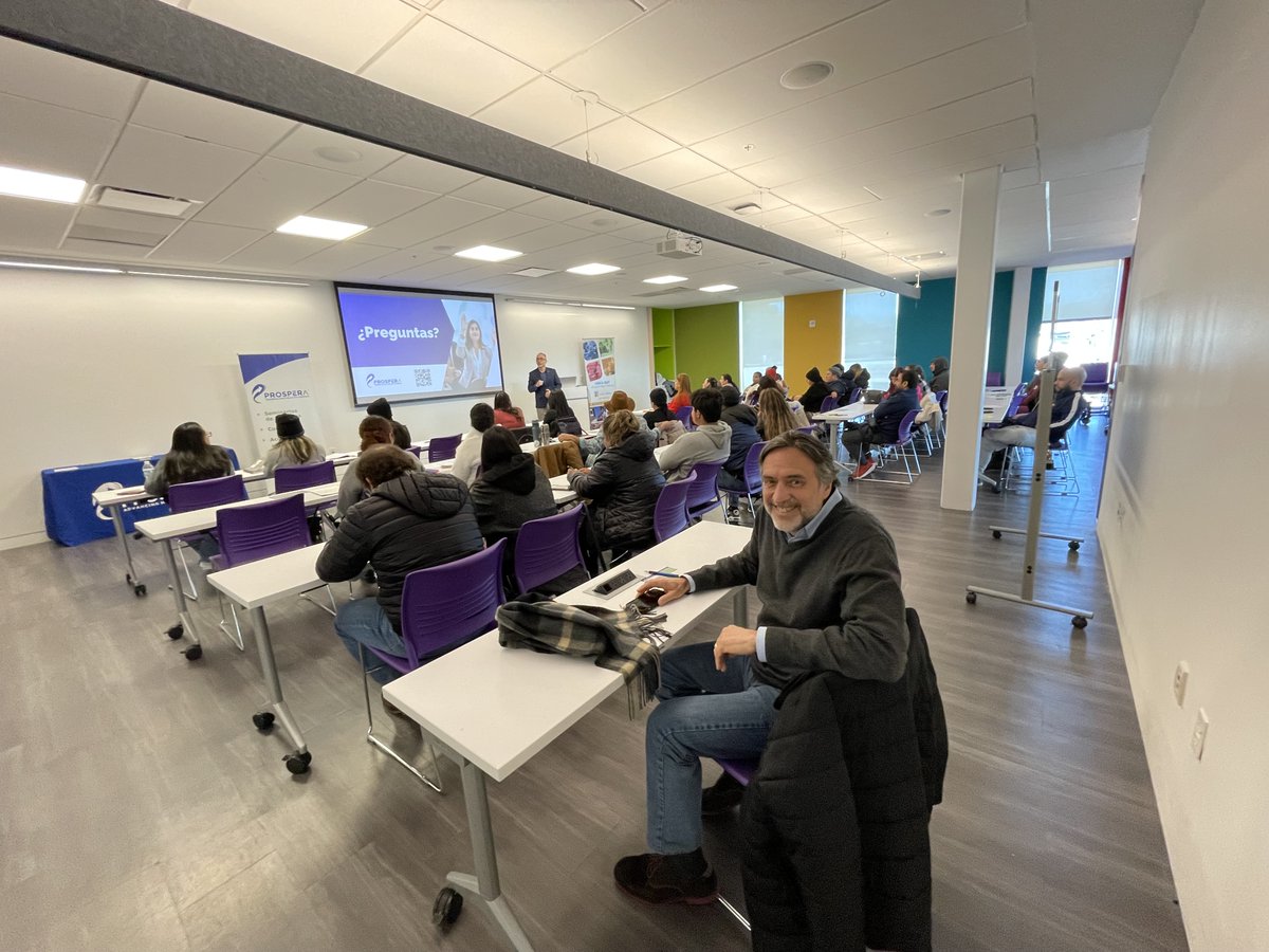 ProsperaUSA's tweet image. 👉This past Saturday, our team in Georgia had a successful orientation in the Gwinnett County Public Library: Norcross Branch! @gwinnettlibrary
✨Entrepreneurs had the opportunity to learn and ask questions about business basics 🤝💼
#Georgia  #gcpl #businessbasics