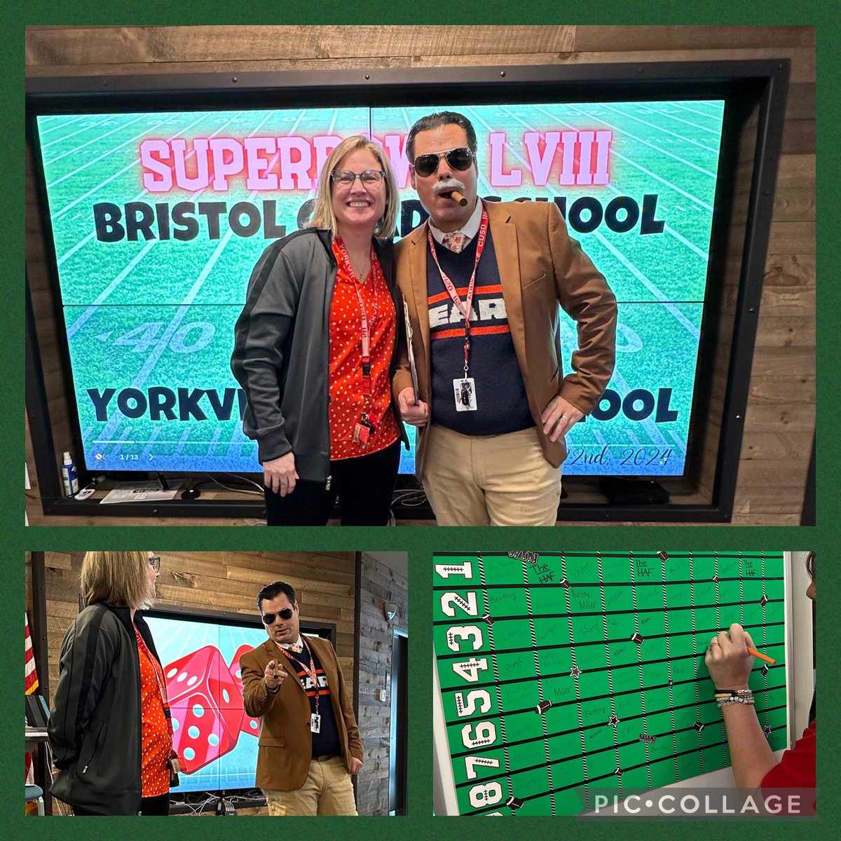 Super Bowl themed @Yorkville115 Institute Day? Yes!!! 🏈🏈 Well played @thehaf4 @115bgs @115ygs @K3withMrsB
