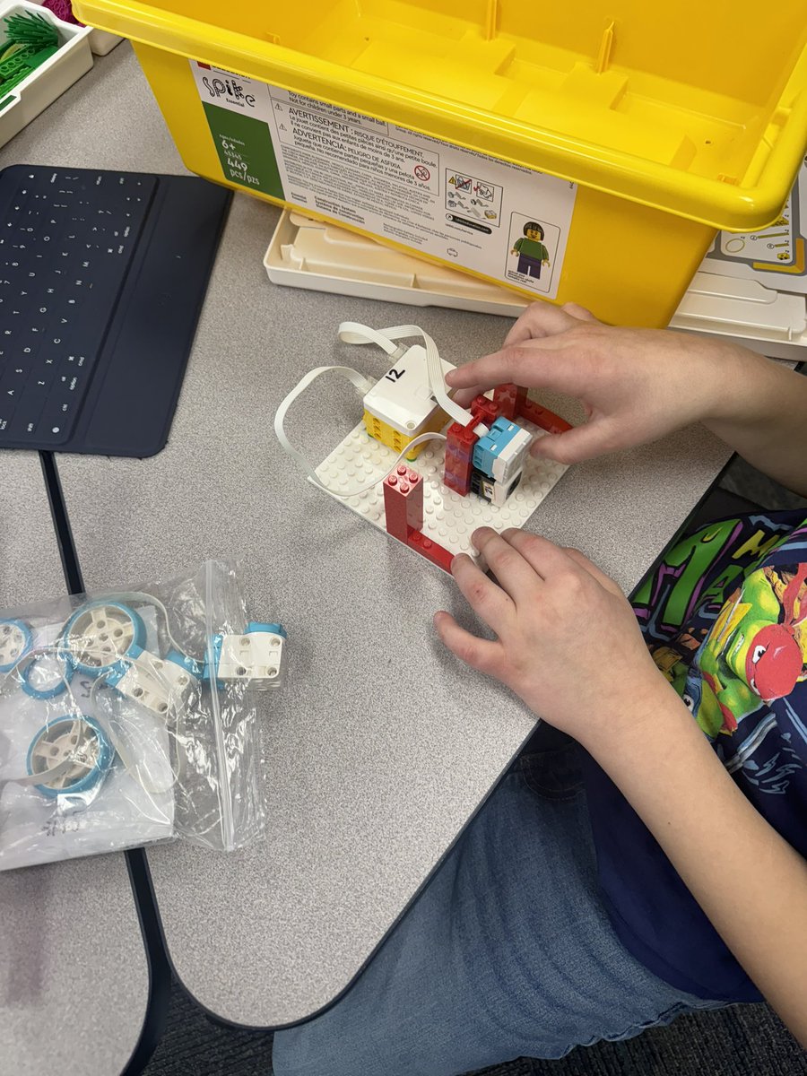 Lego spike kits are my favorite! Student collaboration is off the charts! #ifacadetpride