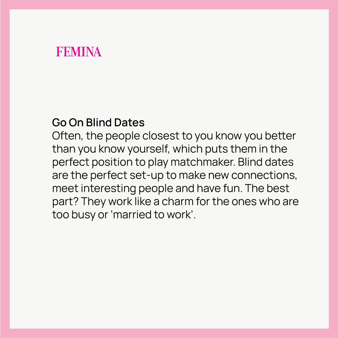 FeminaIndia's tweet photo. Say goodbye to dating apps! π±β¨ Here's your guide on putting yourself out there in real life and embracing genuine connections. ππ
#IRLConnection #DatingBeyondApps #relationships #femina https://t.co/Ilfq7Jipcg