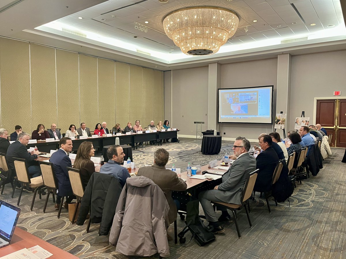 prlaorg's tweet photo. PRLA Winter Leadership Meeting time! Thanks to the Hilton Harrisburg for hosting us. https://t.co/58sVxBx5am