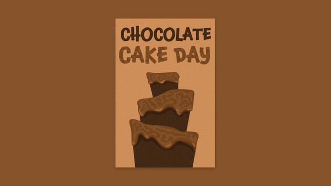 CardSnacks's tweet photo. Happy #NationalChocolateCakeDay from CardSnacks!🍫🎂
What are your favorite cake recipes?😋
Retweet to be entered into our weekly drawing for a 25$ Amazon Gift Card! 🤑💸#Giveaway 
PS: Check out this card we made to celebrate!
https://t.co/FGGL1hs7NP https://t.co/A6F3mHS7Re