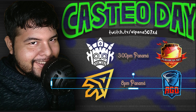 CASTEO DAY!! RT♻️ FAV❤️  🎙️🎙️
🔽🔽
@StrangersKings vs <a href="/FuriaRojaNet/">FURIAROJA.NET 📛</a> 

<a href="/TDelta_CR/">Team Delta (Δ)</a> vs <a href="/AGD_eSports/">𝘈𝘎𝘋 𝘦𝘚𝘱𝘰𝘳𝘵𝘴 🌪️</a> 
🔽🔽
twitch.tv/elpana507xd