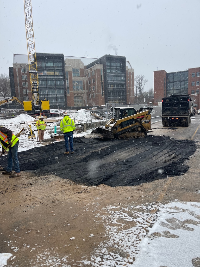 gotpotholestn's tweet photo. Are you able to patch in the snow? The answer is YES when using one of the Cold Asphalt mixtures we produce across TN.
Last week our East TN team was able to complete this temporary utility repair just as the snow arrived.
Let us show you the “PRI Way” in 2024! #workwithPRI https://t.co/DLgnzEHplJ