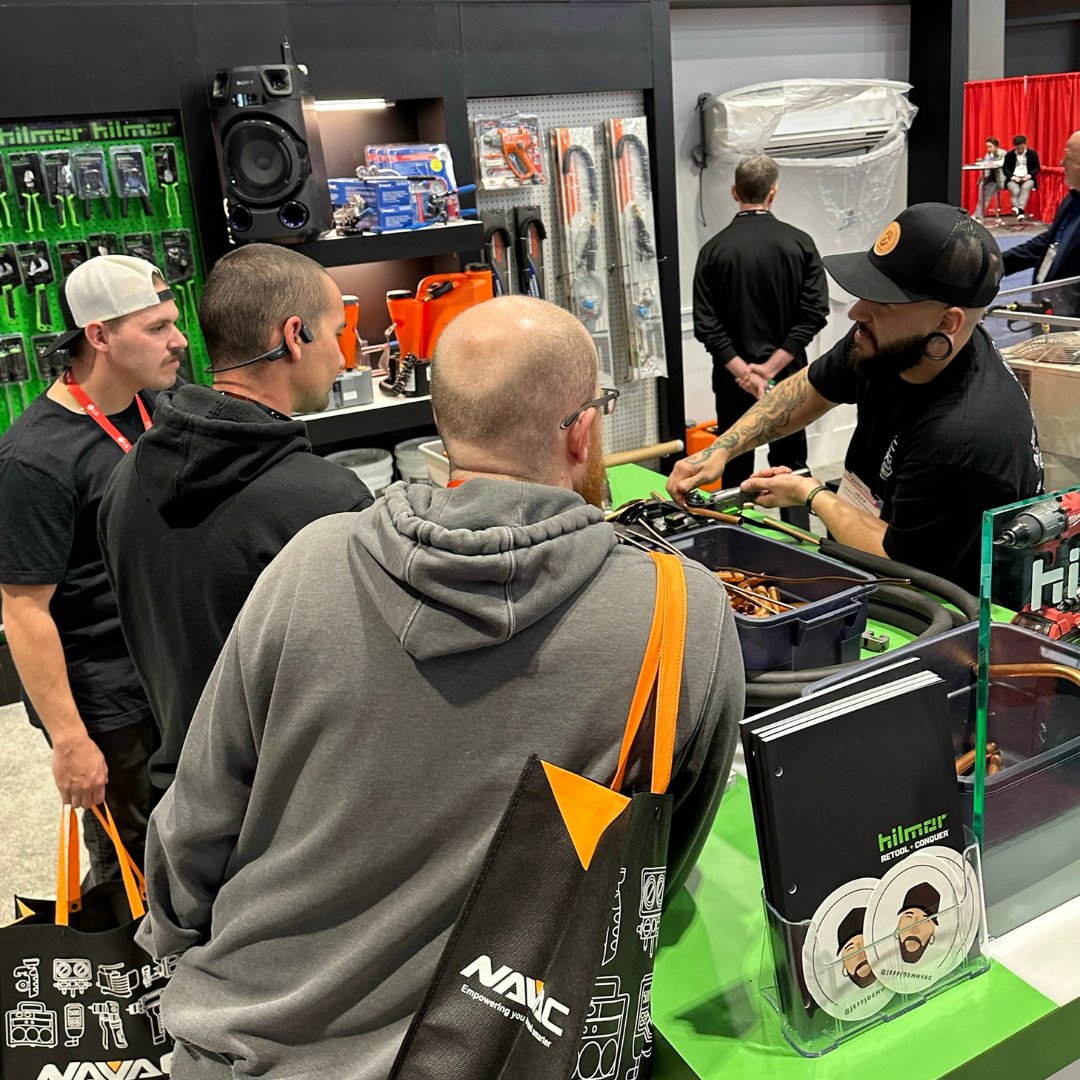 DiversitechC's tweet photo. Jeff DeMassari hosted the demo table at hilmor tools booth #S6575 today. We hope you had a chance to stop by and meet him, grab a sticker, demo some tools and learn more about ways hilmor can come in clutch in the field. https://t.co/fx4DFntREk