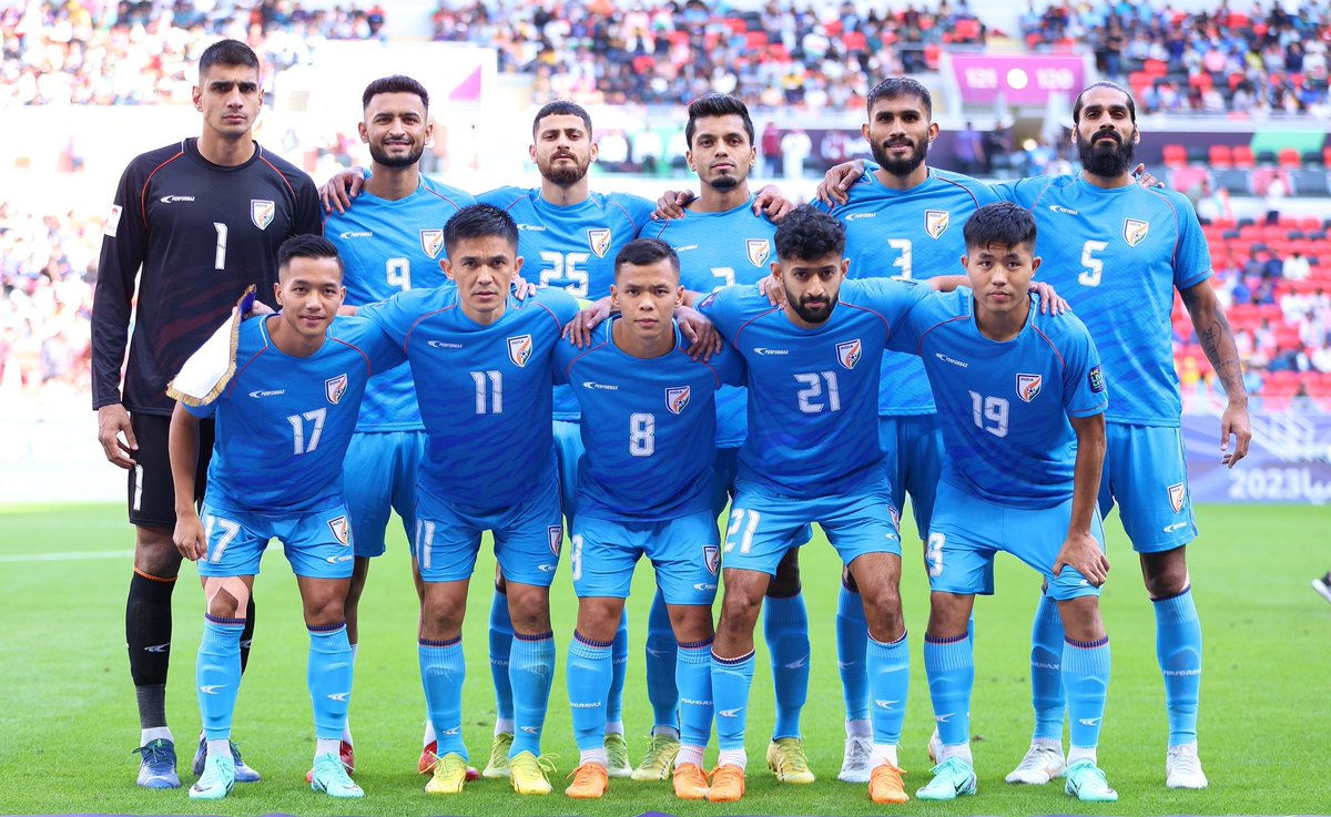 MATCHDAY - NOW OR NEVER !!!

🇮🇳 India vs Syria 🇸🇾
🏟 Al-Bayt Stadium, Al-Khor
📅 23 January, 2024
🕔 5 PM IST

Difficult, not impossible. Lets do it.

#BlueTigersInAsia | #AsianCup2023