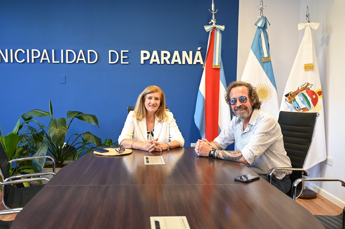 Queremos impulsar el trabajo entre instituciones y el Estado Municipal. Con ese objetivo, me reuní con Emilio Fouces, presidente del Club Atlético Estudiantes.