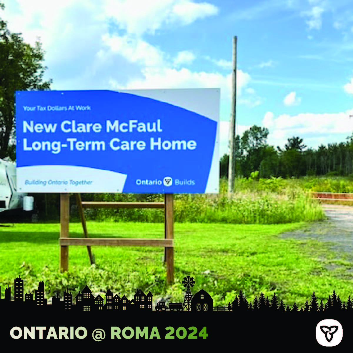 We’ve broken ground on several new #LongTermCare homes across rural Ontario over the last several months, including a new 128-bed home at Clare McFaul Long-Term Care Home in Madoc. news.ontario.ca/en/release/100… #ROMA2024