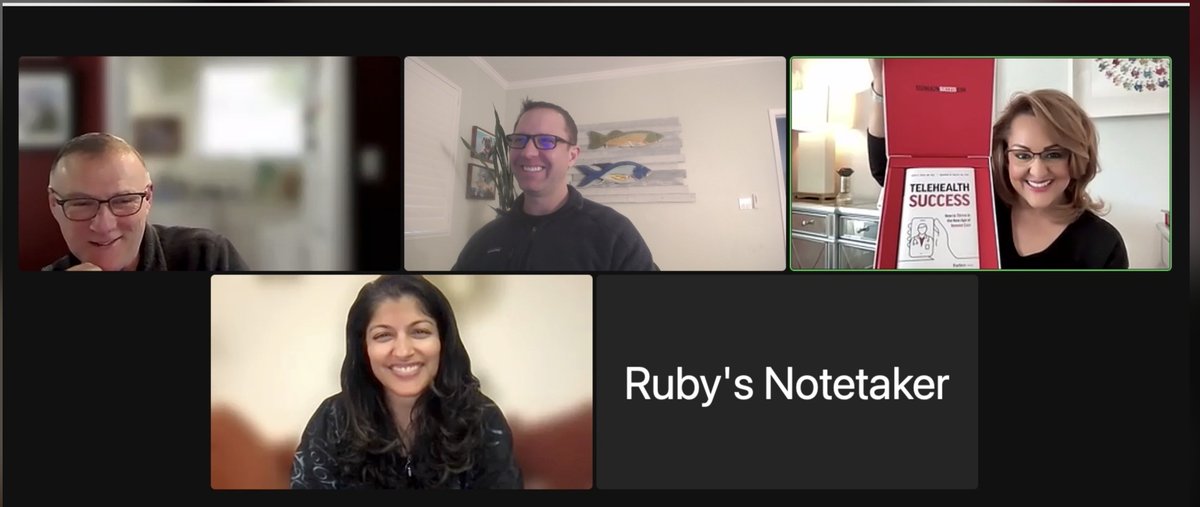 What to know how to “thrive” in telehealth? Read “Telehealth Success” by our friend and colleague, Aditi Joshi, and co-author, Brandon M. Welch. We couldn’t be more excited...a must-read for anyone in healthcare.  We love our very own signed copy! Celebrating you today, Aditi! 🌟