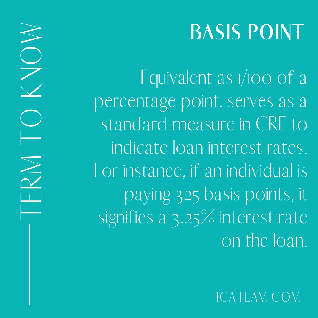 IconCapitalA's tweet image. Demystifying the digits in CRE! 💡 Understanding basis points can make all the difference in your investments. Remember, 325 basis points mean a 3.25% interest rate on your loan. #Finance #Investment #BasisPoints #CommercialRealEstate