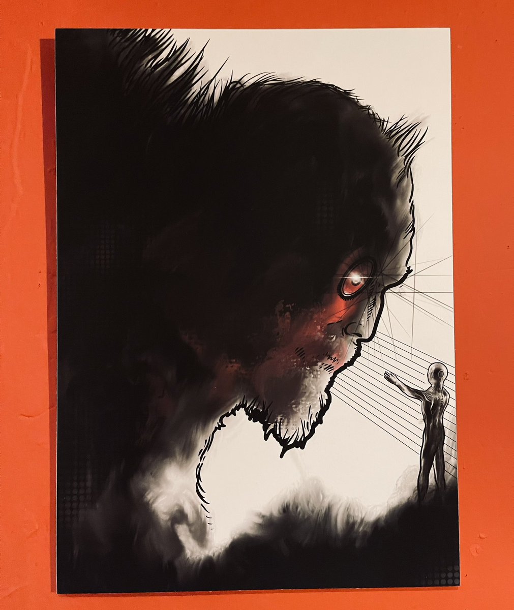 First onthe #brightonrocksartwall for 2024 is the striking artist and frontman @iamdrawface @mattwarface Matt is a 21st century renaissance man who fronts the band ‘IAMWARFACE’. These pictures represent his unique style and pack a ‘dopamine art’ punch! Commissions undertaken.