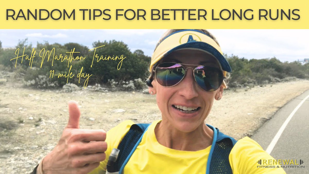 ManasiBar's tweet photo. @RunItOnce @DanSmithHolla @jeremyausmus @JustinBonomo @RyanLeng9 @JasonKoon @KevinRobMartin Random Tips for Better Long Runs | Half Marathon Training with a Dietitian
Watch this video: https://t.co/RtKOSGfjO9

#marathontraining #halfmarathontraining #marathontips #longrunstips https://t.co/dLiAxJd7FZ