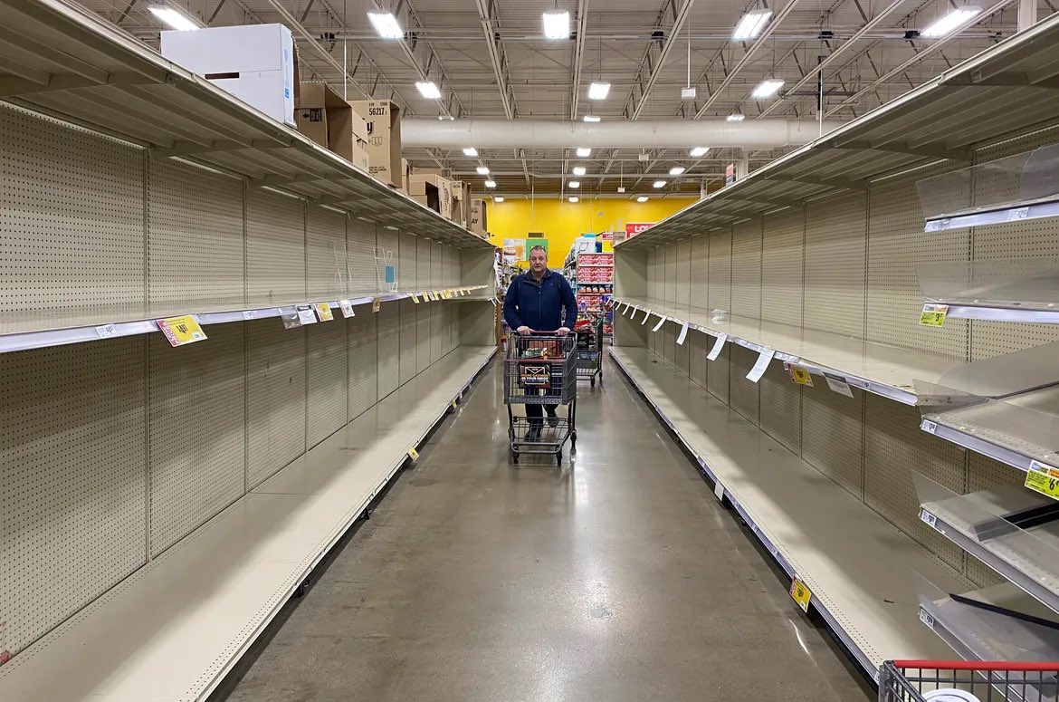 stevans12's tweet photo. @azkate13 @SueRic2 @MegKinnardAP You mean compared to when the shelves looked like this? https://t.co/To66aHEElH