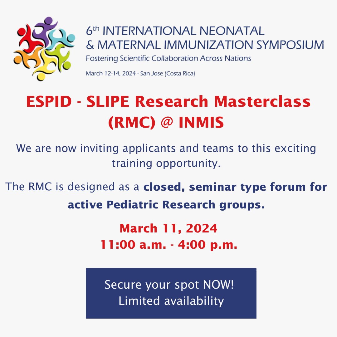 Int. Neonatal and Maternal Immunization Symposium tweet media