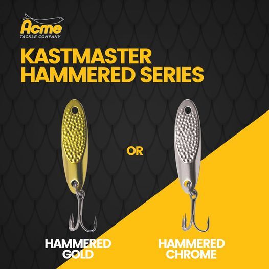AcmeTackle's tweet image. The Kastmaster Hammered Series has been hot this week. Which color are you reaching for?
acmetackle.com/collections/ka…
#FishingLife #FishOn #AnglerLife #GoneFishing
#Fisherman #InstaFishing #FishingAdventure