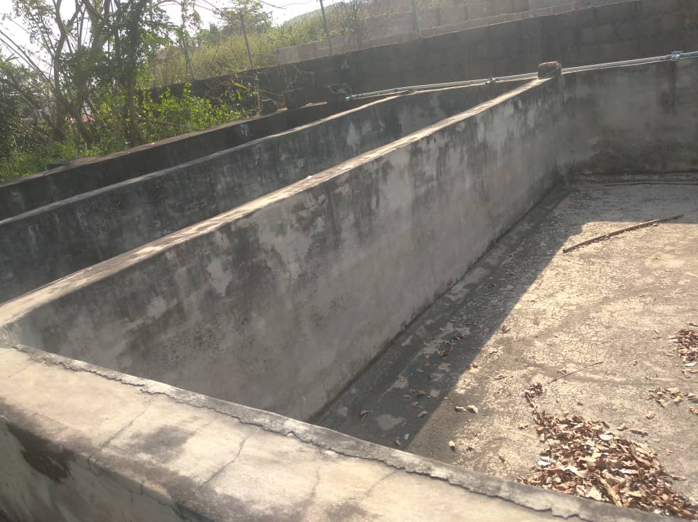 Komoo_OmoObokun's tweet photo. FOR SALE 

A well fenced fish farm with 16 ponds and a 2 bedroom flat farm house, on a 10 plots of land.

Off kelebe road, Osogbo.

Asking price: 25M 
@InsideOsogbo https://t.co/CqFmhUsJbt