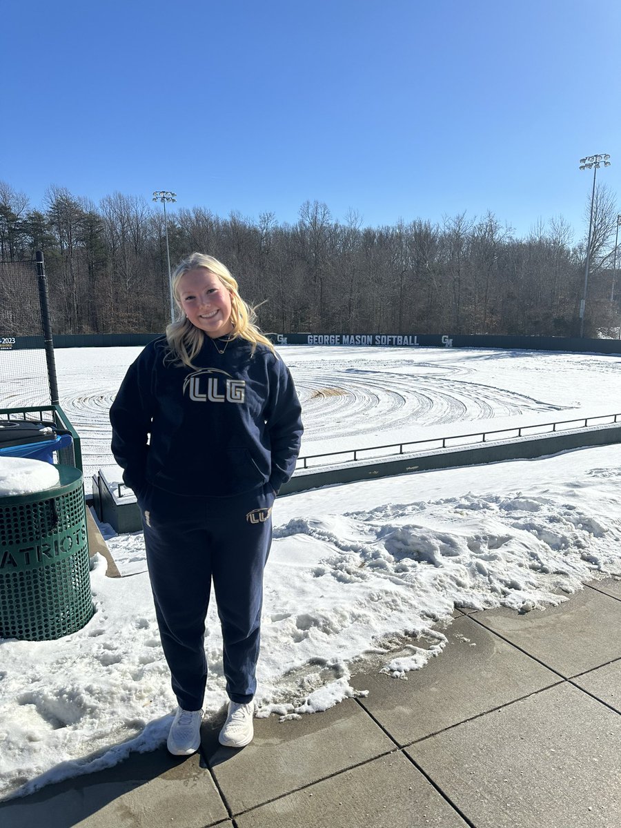 Thank you <a href="/MasonSoftball/">George Mason Softball</a> for a great pitching camp! Very appreciative for the opportunity to work with <a href="/CoachWThees/">Windy Thees</a> and the GMU pitching staff. Can’t wait to be back on campus!
<a href="/Org_LLG/">Lady Lightning Gold Org Account</a> <a href="/LLGCOACH/">LLG</a> #lightsout⚡️