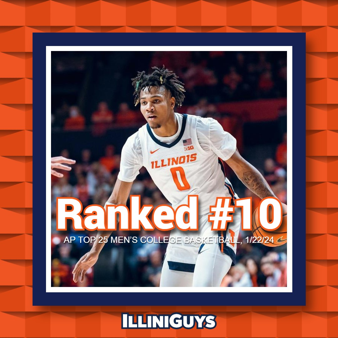 Back where we belong! #10
#fightingillini #Illini #universityofillinois #aptop25 #illiniguys